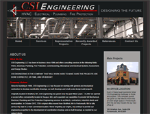 Tablet Screenshot of csi-engineers.com